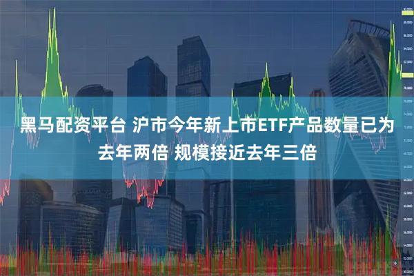 黑马配资平台 沪市今年新上市ETF产品数量已为去年两倍 规模接近去年三倍